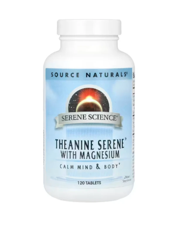 Source Naturals, Theanine Serene® With Magnesium, 120 Tablets