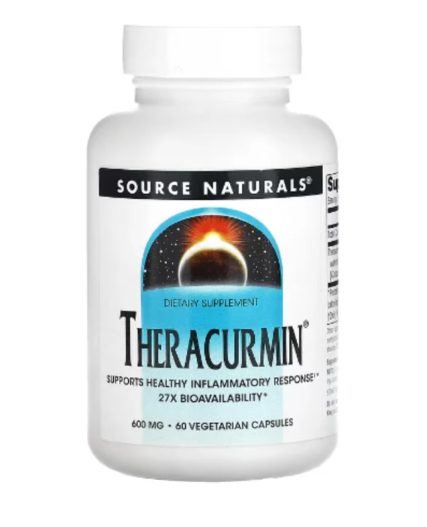 Source Naturals, Theracurmin, 600 mg, 60 Vegetarian Capsules