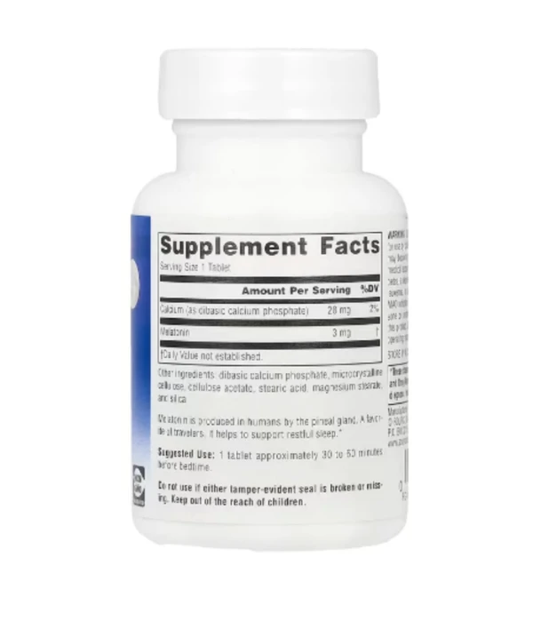 Source Naturals, Timed Release Melatonin, 3 mg , 60 Tablets
