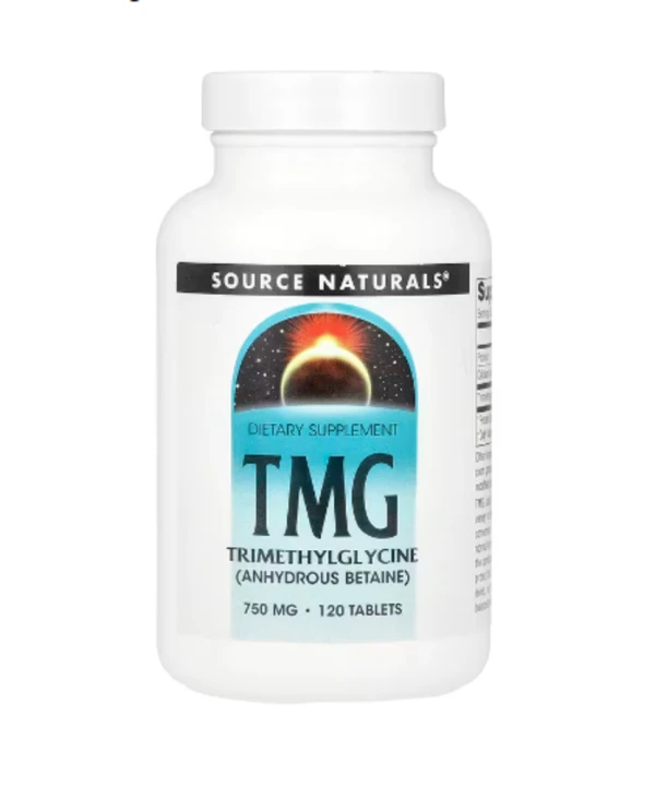 Source Naturals, TMG, 750 mg, 120 Tablets