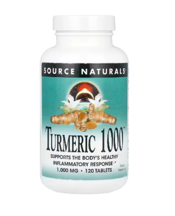 Source Naturals, Turmeric 1000™, 1,000 mg , 120 Tablets