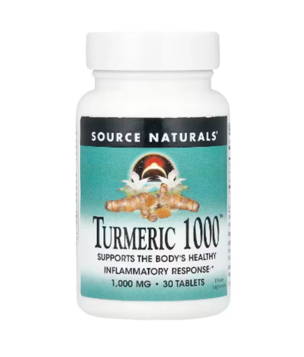 Source Naturals, Turmeric 1000™, 1,000 mg, 30 Tablets