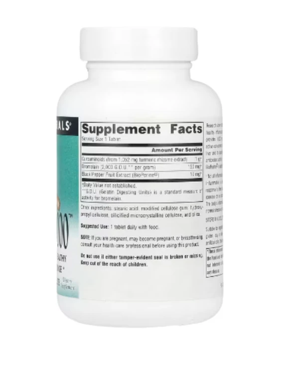 Source Naturals, Turmeric 1000™, 1,000 mg, 60 Tablets