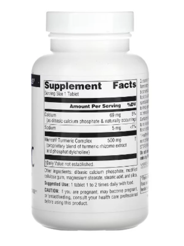 Source Naturals, Turmeric with Meriva, 500 mg, 120 Tablets