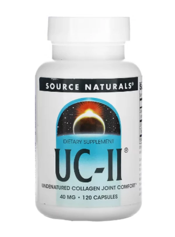 Source Naturals, UC-II, 40 mg, 120 Capsules