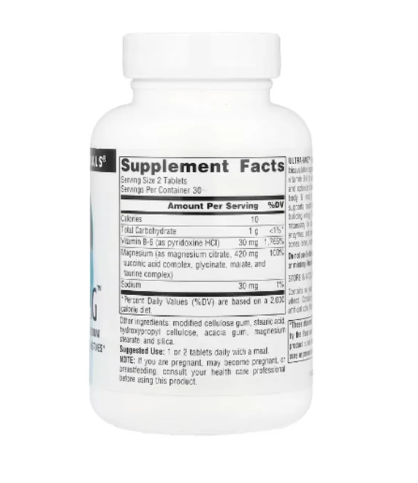 Source Naturals, Ultra-Mag™, 60 Tablets