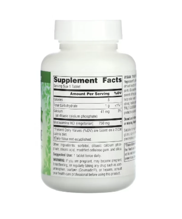 Source Naturals, Vegan True, Glucosamine, 750 mg, 60 Tablets