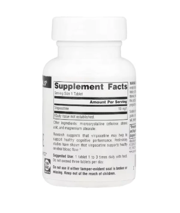 Source Naturals, Vinpocetine , 10 mg, 60 Tablets