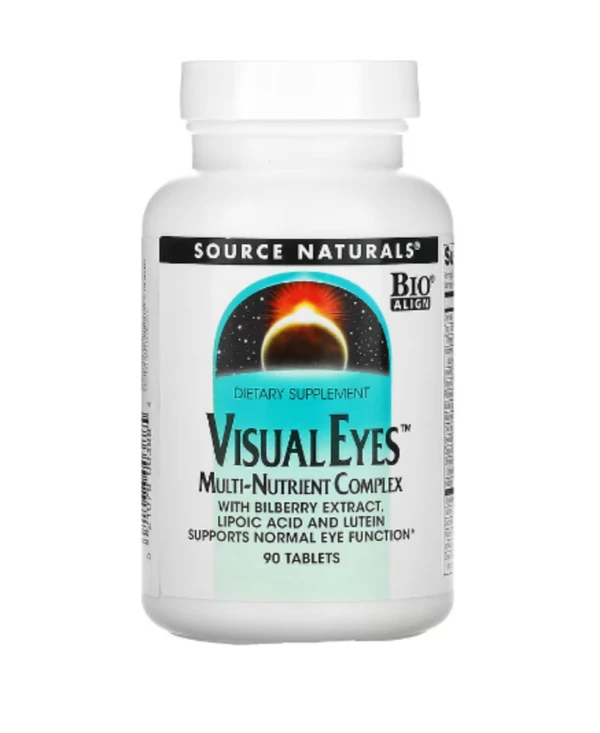 Source Naturals, Visual Eyes, Multi-Nutrient Complex, 90 Tablets