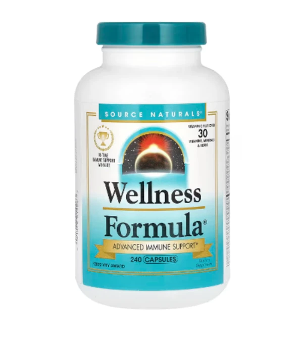 Source Naturals, Wellness Formula, Advanced Immune Support, 240 Capsules