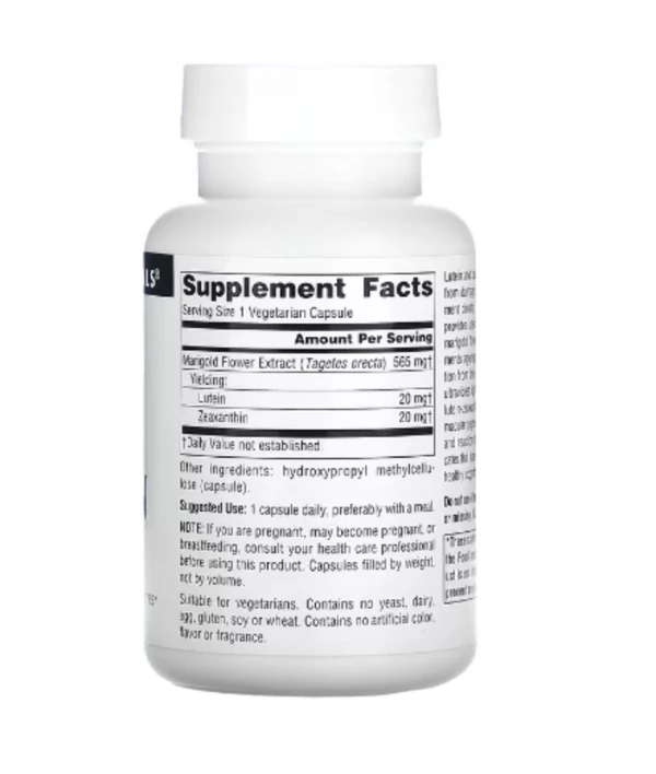 Source Naturals, Zea-Tein 20/20, 60 Vegetarian Capsules