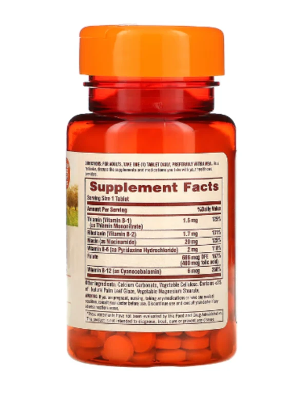 Sundown Naturals, B-Complex, 100 Tablets