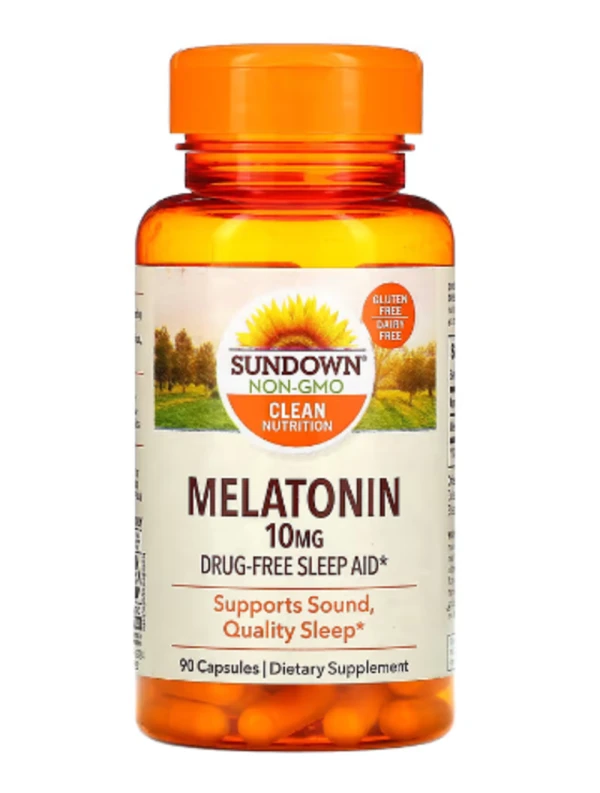 Sundown Naturals, Melatonin, 10 mg, 90 Capsules