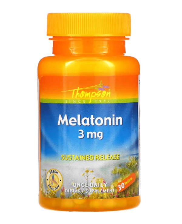 Thompson Melatonin -- 3 mg - 30 Tablets
