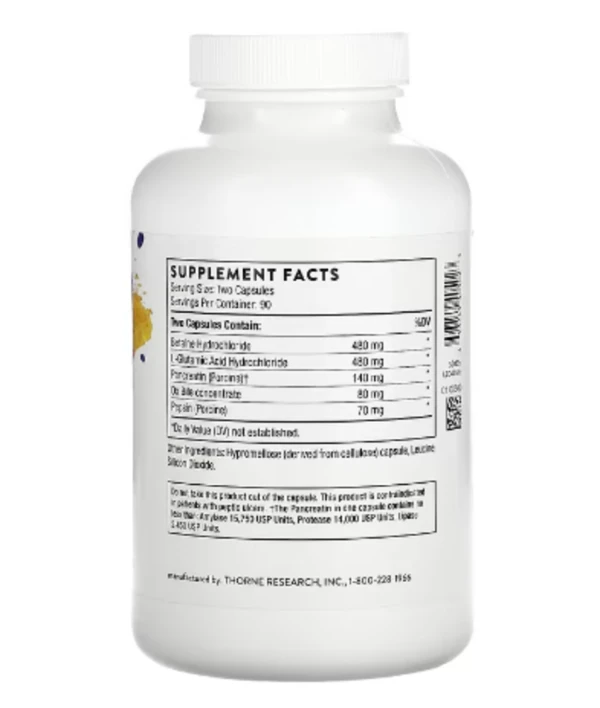 Thorne, Advanced Digestive Enzymes, 180 Capsules