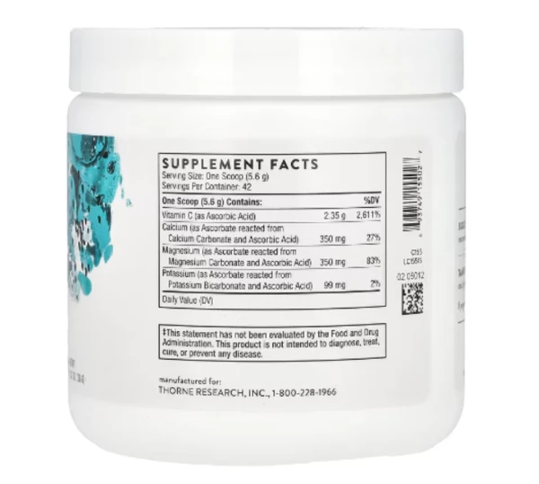 Thorne, Buffered C Powder, 8.32 oz (236 g)