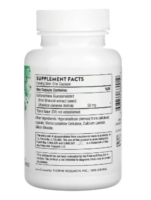 Thorne, Crucera-SGS, 60 Capsules