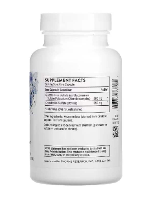 Thorne, Glucosamine & Chondroitin, 90 Capsules