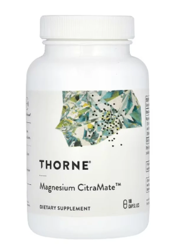 Thorne, Magnesium CitraMate, 90 Capsules