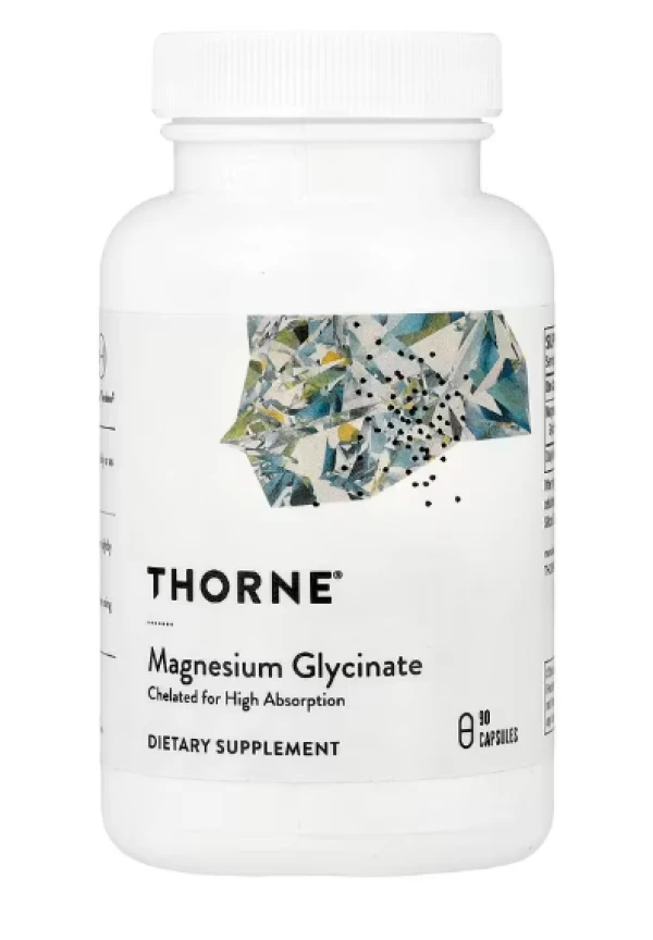 Thorne, Magnesium Glycinate, 90 Capsules