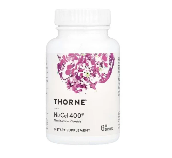 Thorne, NiaCel 400®, Nicotinamide Riboside, 60 Capsules