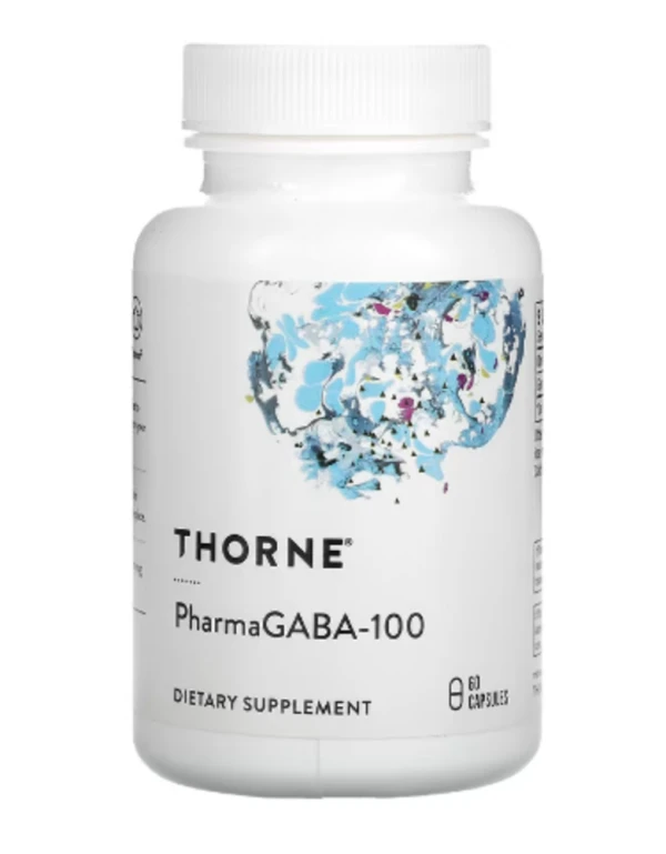 Thorne, PharmaGABA-100, 60 Capsules