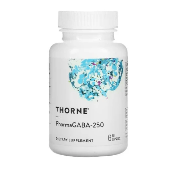Thorne, PharmaGABA-250, 60 Capsules