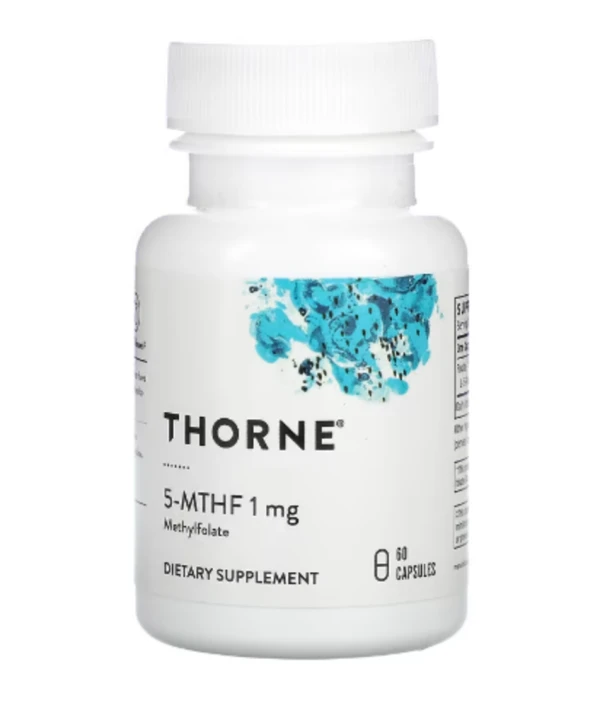 Thorne Research, 5-MTHF, 1 mg, 60 Veggie Caps