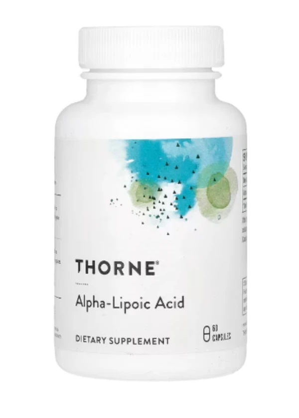 Thorne Research, Alpha-Lipoic Acid, 60 Capsules