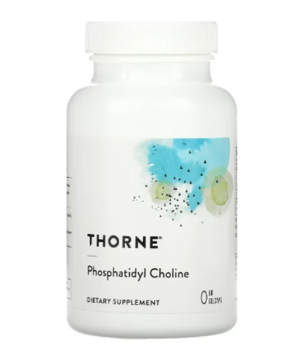 Thorne Research, Phosphatidyl Choline, 60 Gelcaps
