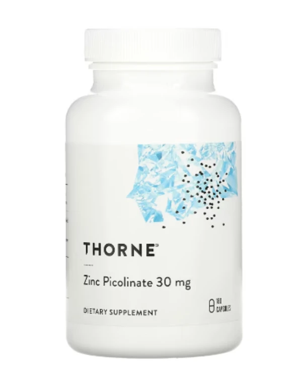 Thorne Research, Zinc Picolinate, 30 mg , 180 Capsules